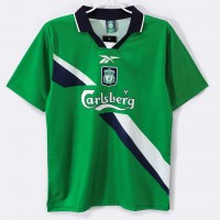 Liverpool FC Men Away Retro Soccer Jersey 1999