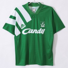 Liverpool FC Men Away Retro Soccer Jersey 1991 Liverpool FC Men Away Retro Soccer Jersey 1991