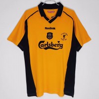 Liverpool FC Men Away Retro Soccer Jersey 2000