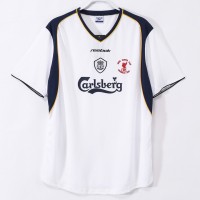 Liverpool FC Men Away Retro Soccer Jersey 2001