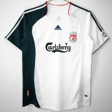 Liverpool FC Men Away Retro Soccer Jersey 2006 Liverpool FC Men Away Retro Soccer Jersey 2006