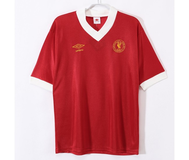 Liverpool FC Men Home Retro Soccer Jersey 1976