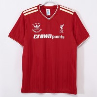 Liverpool FC Men Home Retro Soccer Jersey 1986