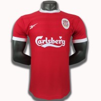 Liverpool FC Men Home Retro Soccer Jersey 1998