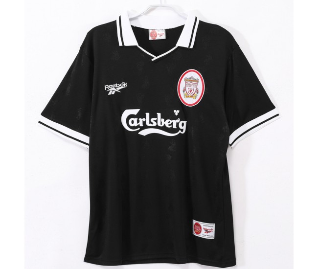 Liverpool FC Men Third Retro Soccer Jersey 1996