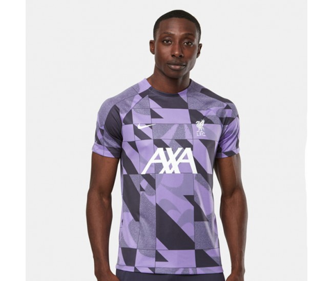 Liverpool FC Adult Pre Match Soccer Jersey 2023