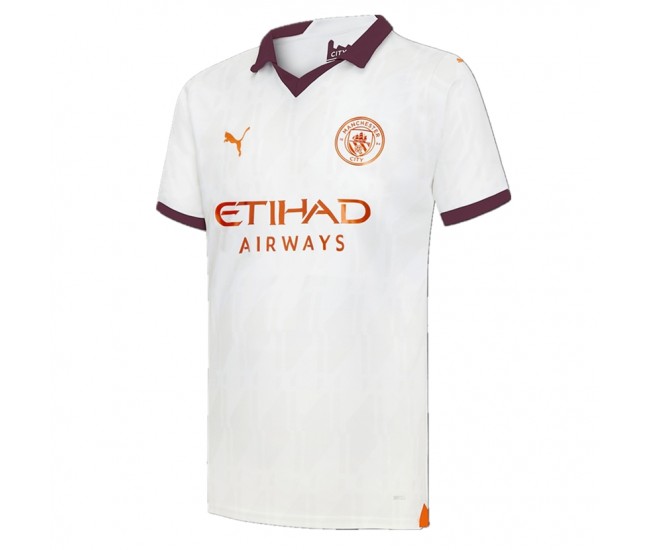 Manchester City Men's Away Soccer Jersey 2023
