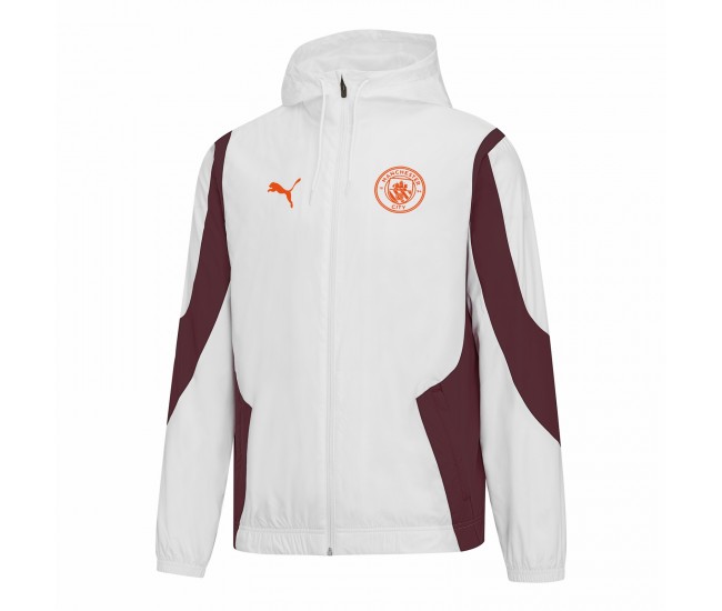 Manchester City Men's Pre Match Anthem Soccer Jacket 2023