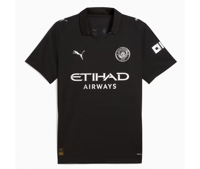 Manchester City Mens Away Soccer Jersey 2025