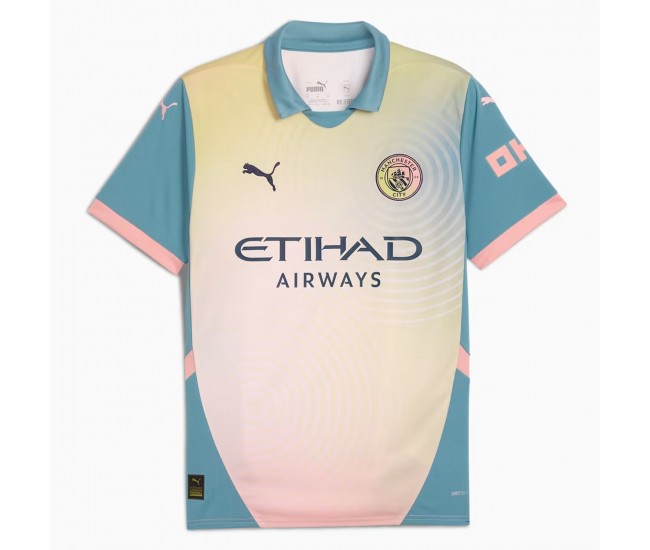 Manchester City Adult Fourth Soccer Jersey 2024