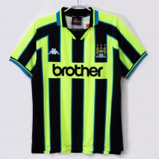 Manchester City Men Away Retro Soccer Jersey 1998 Manchester City Men Away Retro Soccer Jersey 1998