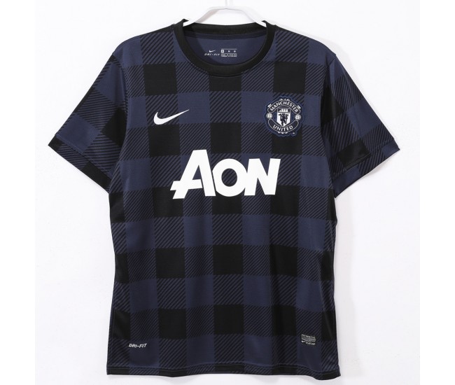 Manchester City Men Away Retro Soccer Jersey 2013