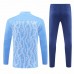 Manchester City FC Mens Blue Training Technical Soccer Tracksuit 2024