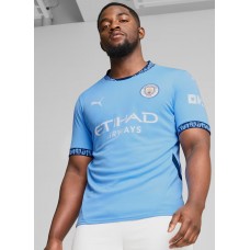 Manchester City Men Home Match Soccer Jersey 2024
