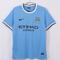 Manchester City Men Home Retro Soccer Jersey 2013