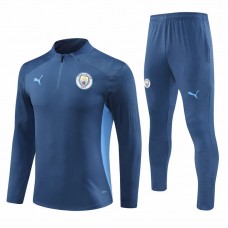 Manchester City FC Mens Navy Training Technical Soccer Tracksuit 2024