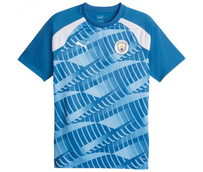 Manchester City Adult Pre Match Soccer Jersey 2023