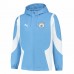 Manchester City Men Pre Match Anthem Full Zip Hoodie Soccer Jacket 2023