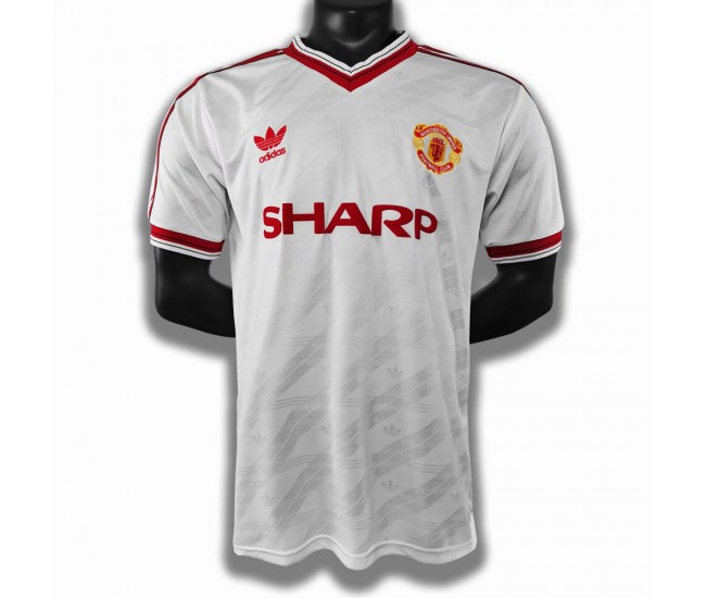 Manchester United FC Away Retro Soccer Jersey 1986