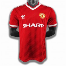 Manchester United FC Home Retro Soccer Jersey 1986