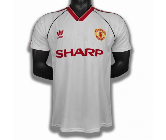 Manchester United FC Away Retro Soccer Jersey 1988