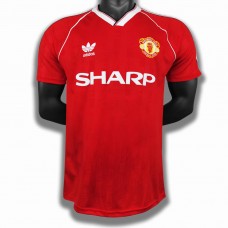 Manchester United FC Home Retro Soccer Jersey 1988
