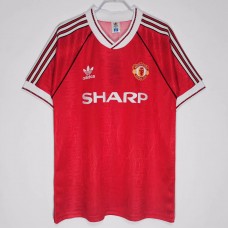 Manchester United FC Home Retro Soccer Jersey 1991 