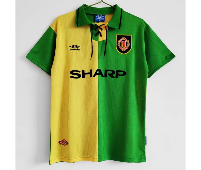 Manchester United FC Third Retro Soccer Jersey 1992