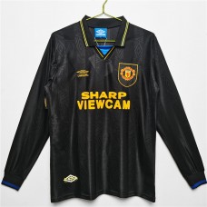 Manchester United FC Long Sleeve Away Retro Soccer Jersey 1993