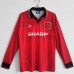Manchester United FC Long Sleeve Home Retro Soccer Jersey 1994