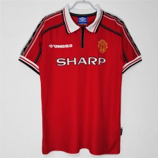 Manchester United FC Home Retro Soccer Jersey 1998