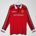 Manchester United FC Long Sleeve Home Retro Soccer Jersey 1998