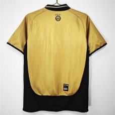 Manchester United FC Centenary Gold Retro Soccer Jersey 2001