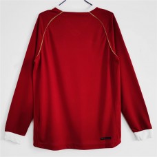 Manchester United FC Long Sleeve Home Retro Soccer Jersey 2006