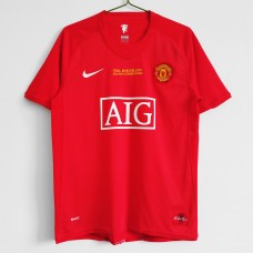 Manchester United FC Euro Home Retro Soccer Jersey 2007