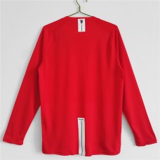Manchester United FC Long Sleeve Home Retro Soccer Jersey 2007