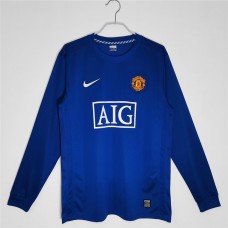 Manchester United FC Long Sleeve Third Retro Soccer Jersey 2008