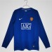 Manchester United FC Long Sleeve Third Retro Soccer Jersey 2008