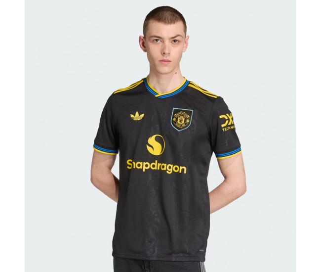 Manchester United Mens Third Authentic Soccer Jersey 2025
