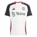 Manchester United Men's Off White Training Soccer Jersey 2024