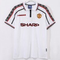 Manchester United FC Men Away Retro Soccer Jersey 1998
