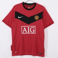 Manchester United FC Men Home Retro Soccer Jersey 2009