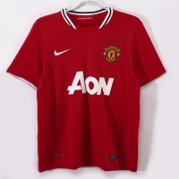 Manchester United FC Men Home Retro Soccer Jersey 2011