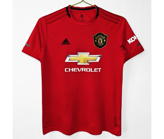 Manchester United FC Men Home Retro Soccer Jersey 2019 Manchester United FC Men Home Retro Soccer Jersey 2019