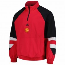Manchester United Men Icon Raglan Quarter Zip Soccer Top 2023