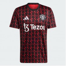 Manchester United Adult Pre Match Soccer Jersey 2025