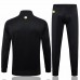 Manchester United Mens Black Training Presentation Soccer Tracksuit 2024