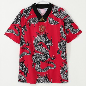 Manchester United FC Men Chinese New Year Retro Soccer Jersey 2019 Manchester United FC Men Chinese New Year Retro Soccer Jersey 2019