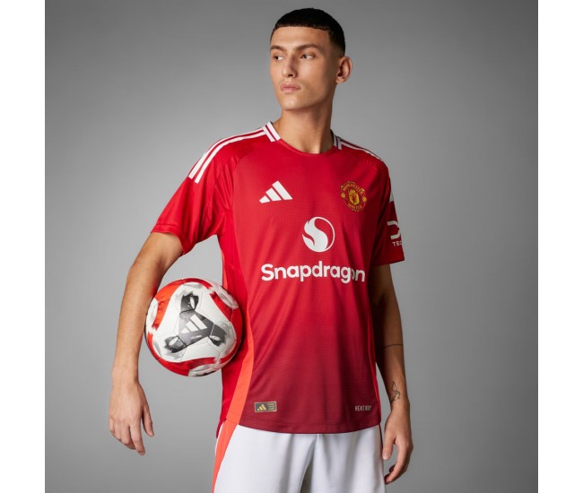 Manchester United Men's Home Match Soccer Jersey 2024
