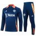 Manchester United FC Mens Navy Training Technical Soccer Tracksuit 2024